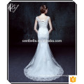 Elegant Chic Wedding Vestido de noiva Vestido De Noiva White Mermaid Wedding Dresses 2015 XL016